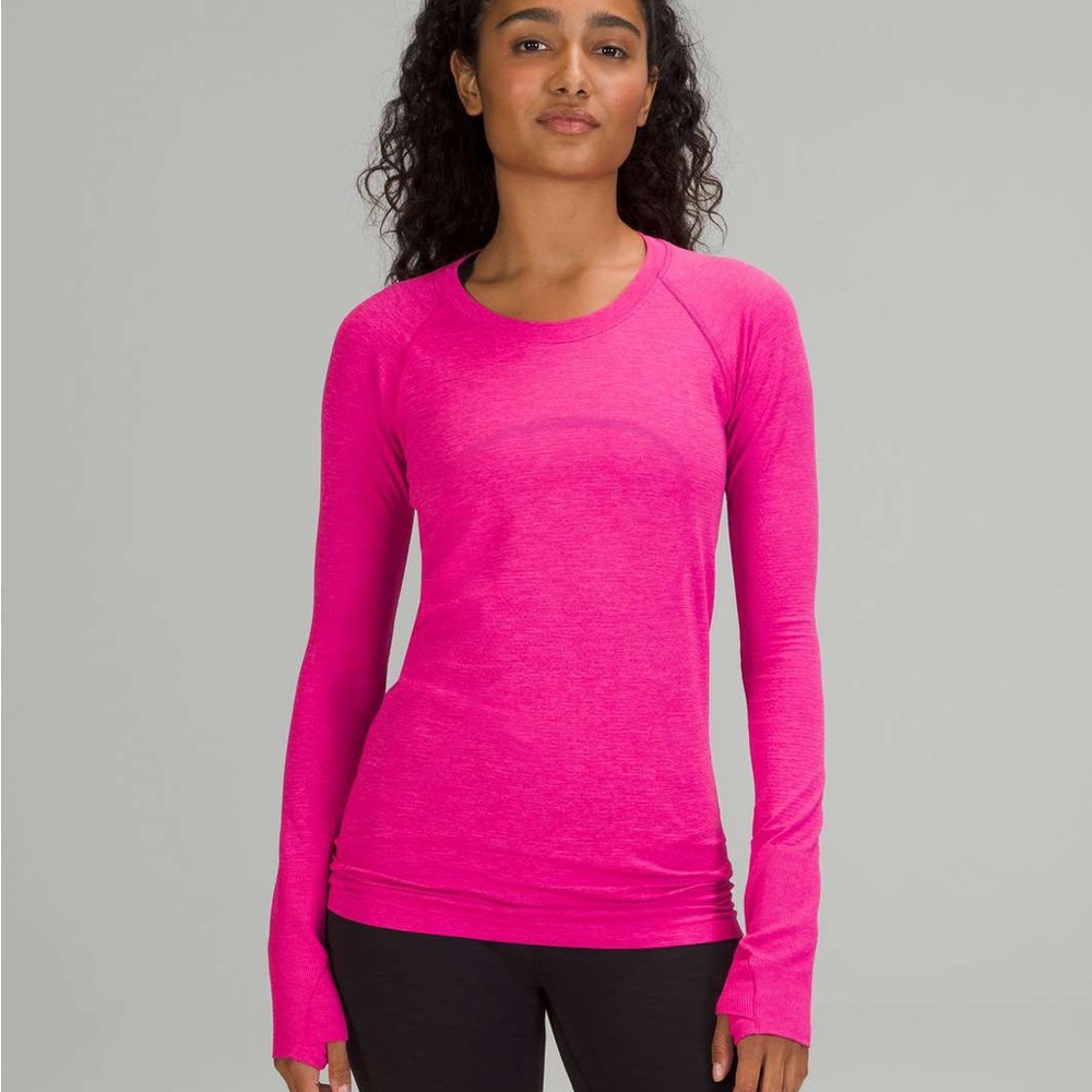 NEW with Tag Lululemon Swiftly Tech Long Sleeve 2.0 Size 0 POWP/POWP
